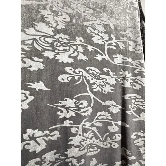 VTG Ivy Opulence Burnout Velour Floral Maxi Dress Womens PL Whimsigoth 90s NWT‎ - Picture 10 of 11